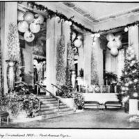 &quot;Holiday Decorations 1935...Park Avenue Foyer&quot;